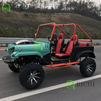 Meilleures ventes - Jeep 4 places de couleur rouge, design élégant, 320CC, buggy tout-terrain, 4 roues, 4x4, pour adultes, à vendre