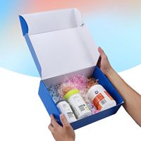 Boîte en papier personnalisée avec logo, blanche, pliable, avec dorure argentée, pour emballage de bijoux, cosmétiques et produits de détail haut de gamme pour entreprises.