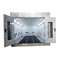 Cabine de peinture industrielle automatique pour camions et véhicules