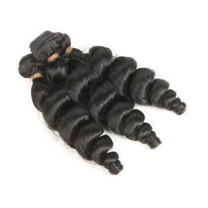 Mèches naturelles du cambodge Remy — queen beauty, extension de cheveux humains ample, de couleur foncée, avec Closure et frontal - Product Image 3