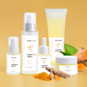 Set de Cuidado de la Piel con Cúrcuma Orgánica Natural Antiacné y Antienvejecimiento: Limpiador, Tónico y Sérum - Product Image 2