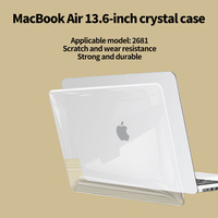 Ventes directes d'usine Coque de protection transparente en cristal personnalisée pour MacBook Pro 13.6 pouces Chromebook Case Premium Laptop Covers