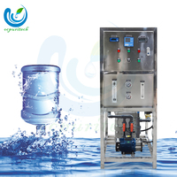 Système d'ionisation d'eau EDI de déminéralisation d'eau ultra pure distillée industrielle, installation RO pour l'eau de maquillage