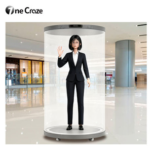 ID thương hiệu con người kỹ thuật số ba chiều 75 inch với tùy chỉnh chuyên sâu mắt thường 3D ảo Ai & tương tác bằng giọng nói thông minh - Product Image 4