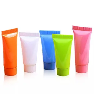 Großhandel individualisierte kosmetische Extrusionsschicht Rohre weiß laminiert, kosmetische Handcreme-Lotion weiches Rohr drücken Kunststoffröhren