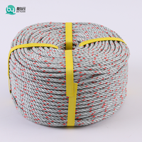 Corde de cerclage en PP à 3 brins haute résistance, diamètre 6mm-60mm, résistante aux UV pour l'emballage