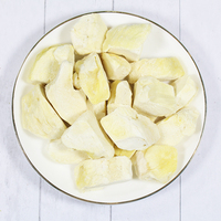 Hete Verkoop Gezonde Gevriesdroogde Durian Plak Zoete Knapperige Fruit Snack Bulk Gezonde Groente Inhoud Zakken Fabriek Directe Bron