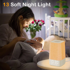 Reloj <span class=keywords><strong>Despertador</strong></span> Portátil con Sonido Blanco y Luz Nocturna Cálida, <span class=keywords><strong>30</strong></span> Sonidos Relajantes de la Naturaleza, Ayuda para Dormir, Reloj <span class=keywords><strong>Despertador</strong></span> con Simulación de Amanecer - Product Image 5