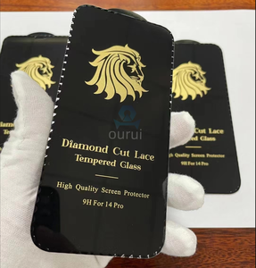 Venta caliente diamante corte encaje vidrio templado para Samsung A05 A12 fabrica Protector de pantalla de vidrio para Tecno Pop 8 9 Spark 4 30 - Product Image 3