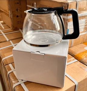 Recipiente de Repuesto Transparente de 12 Tazas y 1800 ml con Tapa para <span class=keywords><strong>Oster</strong></span>/Mr. <span class=keywords><strong>Cafetera</strong></span> de <span class=keywords><strong>Goteo</strong></span>, Jarra de Café de Borosilicato - Product Image 6