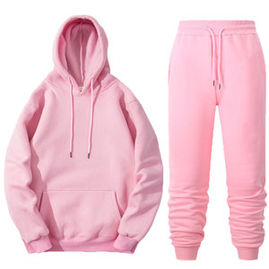 Sudadera con capucha y pantalones de chándal personalizados Conjunto de sudadera con capucha y Jogger unisex para <span class=keywords><strong>hombre</strong></span> conjunto de chándal de gran tamaño con logotipo personalizado al por mayor - Product Image 3