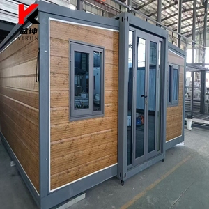 Casa Contenedor Prefabricada Personalizada de 20 y 40 Pies, Expandible, de Dos Dormitorios, Plegable para Exteriores, Construcción <span class=keywords><strong>Inmobiliaria</strong></span> - Product Image 6