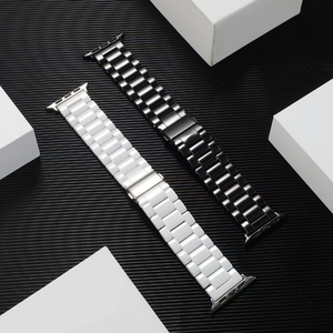 Bracelet en céramique pour <span class=keywords><strong>Apple</strong></span> <span class=keywords><strong>Watch</strong></span> Bracelet 38mm 40mm 42mm <span class=keywords><strong>44mm</strong></span> 41mm 45mm 49mm 46mm Bracelet Série 10 9 8 7 6 <span class=keywords><strong>5</strong></span> 4 Bracelet de montre - Product Image 2