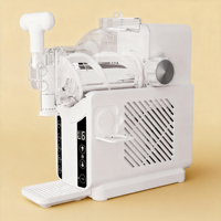 Machine à neige et à crème glacée électrique automatique commerciale et domestique, 180W, 1.8L, prix d'usine, vente chaude