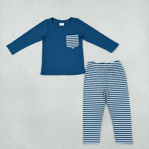 Ensemble assorti en soie de lait pour enfants, style populaire, frère et sœur, vêtements décontractés en 2 pièces - Product Image 5