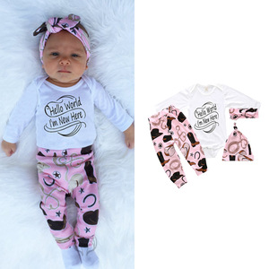 Ropa de Verano de Algodón para Niños, Estilo Nuevo, de Alta Calidad, al por Mayor, Ropa para Bebés Recién Nacidos, Ropa de Boutique Económica para Niñas - Product Image 3