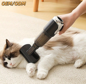 ポータブル ワイヤレス ペット クリーニング 掃除機 調整可能 ヘアリムーバー コーム プラスチック製 猫 犬 ペット グルーミング製品 - Product Image 1