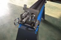 Machine de pliage à 3 rouleaux certifiée CE de haute qualité, machine de formage de conduits d'air en acier au carbone galvanisé de 1,5 mm pour la climatisation