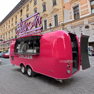 Camioneta Multifuncional Personalizable, Remolque de Acero Inoxidable para Mercado Móvil, Kiosco de Helados al Aire Libre, Cafetería, Camión de Comida - Product Image 2