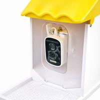 Comedero para Pájaros Inteligente Inalámbrico para Exteriores con WiFi, Vista en Vivo y Alertas por Aplicación