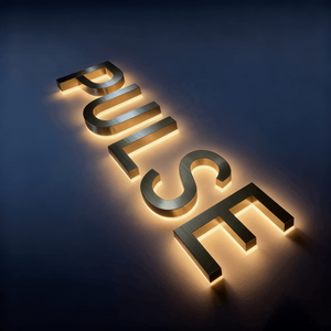 ป้ายโฆษณาป้ายไฟ LED ตัวเลขแบบช่องทางธุรกิจมีไฟส่องสว่างตามต้องการ - Product Image 5