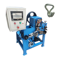 Machine à cintrer à crochet automatique de fil de 8mm facile à utiliser PLC et composants de noyau de moteur 220v pour la formation de poignée de pot et de boucle en métal