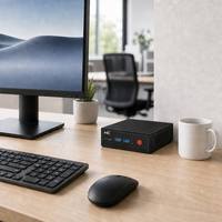 Pabrik Produsen Komputer Mini PC Custom OEM ODM Intel N100 Quad Core 8GB 16GB DDR4 SSD Windows 10 / Windows 11 Pro