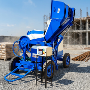 Mezcladora de Concreto Portátil para Construcción, Mezcladora de Cemento Eléctrica con Tambor, con Rendimiento Confiable y Larga Vida Útil - Product Image 6