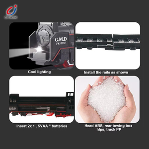 Chengji-Tren Eléctrico clásico de simulación de estilo Retro, juego de tren eléctrico de Navidad, juguete eléctrico clásico para fumar - Product Image 2