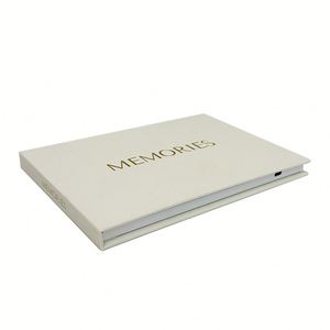 YNG YNGN251030-2 Gold Foil Stamping 7 Inch IPS Screen Customized Paper Card 4GB <b>Memory</b> Rechargeable Battery Handmade Luxury <b>Gift</b> - Product Image 4