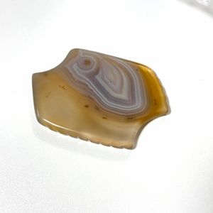 Agate matériel naturel visage massage pierre outils de soins de la peau pour gua sha - Product Image 1