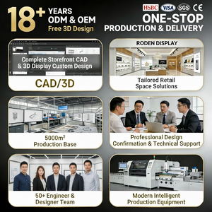 Expositor de Joyería de Lujo Blanco al por Mayor, Set Personalizable para Tiendas Minoristas, Soporte Multicapa para Collares, Anillos y Pendientes - Product Image 6