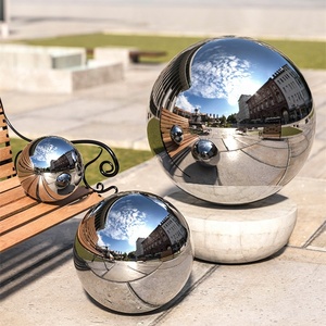 Adornos modernos SS201 SS304 SS316 Mirror Polish Bolas de observación de acero inoxidable - Product Image 3