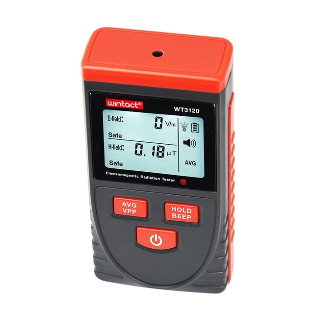 WT3120 Electromagnetic Radiation Tester Field Strength Meter Electronic Measuring Instrument 5Hz-3500MHz Bandwidth Dual Mode
