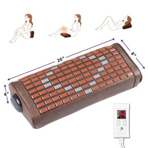 Bantal Pemanas Tourmaline Luxuryade LKT50 Terapi Inframerah Jauh Pijat Jade Nuga Bantal Terbaik - Product Image 5