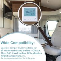   Sistema de Nivelación Inalámbrico Controlado para Autocaravanas, Sistema de Nivelación para Remolques de Viaje, Compatible con el Sistema de Nivelación LevelMate PRO