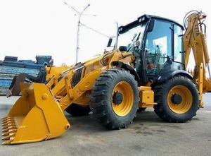 Famous Brand Backhoe <b>Loader</b> 777A CLG777A with 4 in 1 Bucket in Russia Market - Product Image 5