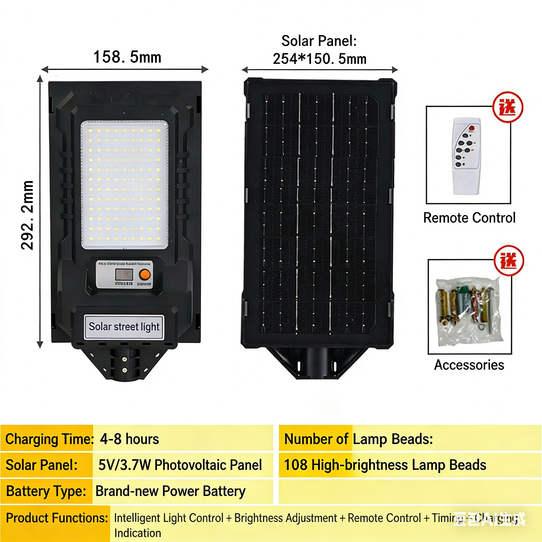 200 W - 108 perles par tasse