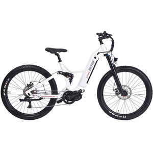 Vélo électrique tout-terrain 48V 14Ah avec batterie au lithium, pneus larges, freinage hydraulique, puissance élevée, pneus de 27,5 pouces, moteur central 750W - Product Image 6