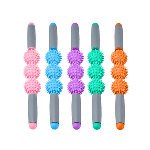 Langer Yoga Roller Stick für Tiefen gewebe <span class=keywords><strong>massage</strong></span> Körper Schulter Muskel <span class=keywords><strong>massage</strong></span> gerät Therapeut ische Rollt herapie Stick - Product Image 5