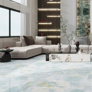 Guangdong Foshan piastrelle in pietra di lusso tutto-su verde smeraldo giada 600x1200 antiscivolo intero piastrelle per pavimento in ceramica soggiorno moderno - Product Image 6