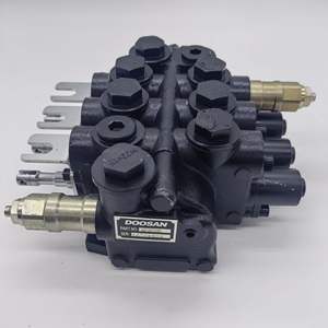 Vanne directionnelle multi-voies Doosan Forklift B20SCE B25SCE, vanne de commande à 3 voies, ensemble de trois vannes, taille de port 3/4 po, pour fluide huileux - Product Image 5