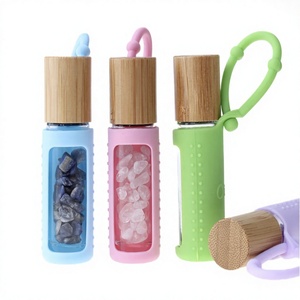 Perfume Protect Sleeve Silicon Rubber Case <b>10ml</b> Essential Oil <b>Bottle</b> Roll-On Glass <b>Bottles</b> Screen Printing/ - Product Image 3