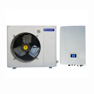 适合极寒天气CE & EN 14825标准分体式evi热泵热水器