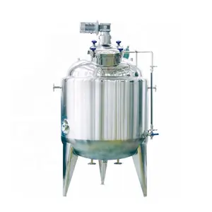 electric heating fertilizer stainless steel chemical tanks propeller heating tank mixing tank with agitator