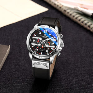 OLENSE นาฬิกากีฬาผู้ชาย,นาฬิกาควอตซ์ Orologio Uomo O กันน้ำปี2020ปฏิทินแฟชั่นหรูหราแบรนด์ชั้นนำ - Product Image 5