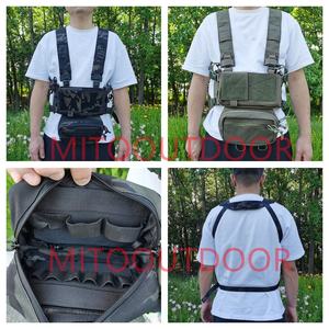 Klaar Om Te Verzenden <span class=keywords><strong>Tactical</strong></span> Borst Rig Mk4-Ranger Groene <span class=keywords><strong>Ak</strong></span> <span class=keywords><strong>Vest</strong></span> Met Mag Mcb Grey Magazines Buidel Carrier - Product Image 3