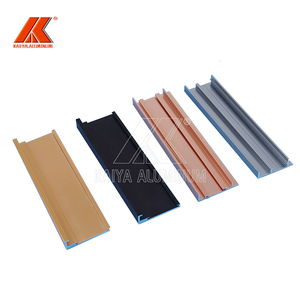 Cao cấp hiện đại mờ đánh bóng bàn chải hợp kim Hồ sơ hình ảnh hình ảnh kính gương Anodized nhôm khung gương cho trang trí - Product Image 5