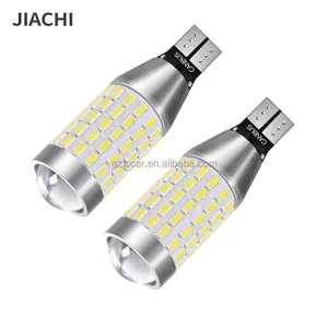 JC hayır hata T15 araba W16W 921 912 Canbus için Led Led ışık ampul 3014 87SMD RoHs CE fren işık park lambası 6000K beyaz 12-24V