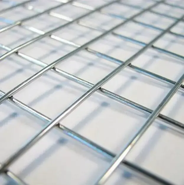 Panel de valla de malla de alambre de soldadura y tejido de calibre 10 galvanizado en caliente personalizado de China